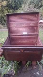 Steel 1884 jones brothers and co trunk