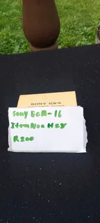 Sony ECM-16 Electret Condenser Microphone