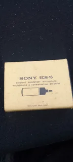 Sony ECM-16 Electret Condenser Microphone
