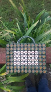 Bottlecap suitcase.