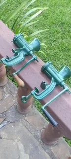 vintage meat mincers bundle