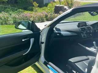 2015 BMW 220i Convertible Luxury Line Steptronic, White Alpine Black Dakota lth with 70000km availab