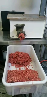 Springbok Table Bandsaw with mincer attachement