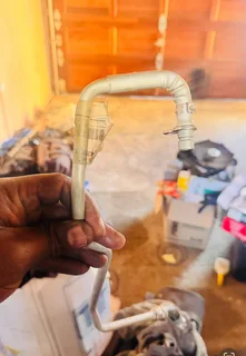 BMW f20 n13 engine 116i and 118i turbo oil inlet pipe