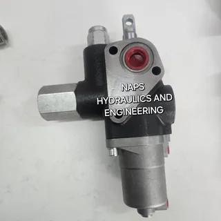 Back tipper control valve