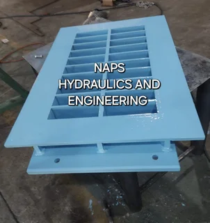 Hydraulic concrete block mold