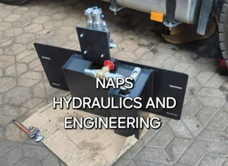 Self-contained hydraulic pump and control valve