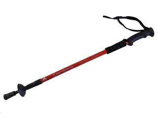 Hi-Tec Trekking Pole, Adjustable for Hiking, Walking - Red x 2