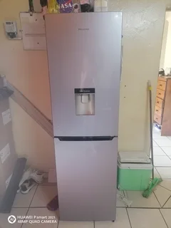Hisense double door fridge with water dispenser