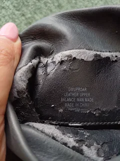 Charcoal Genuine Leather Boots from GUESS