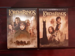 Lord of the Rings Special Edition DVD's