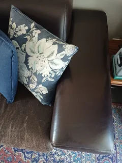 Large Leather Couch from CORICRAFT