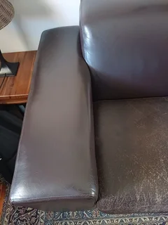 Large Leather Couch from CORICRAFT