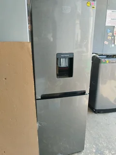 Defy 245l fridge satin metallic