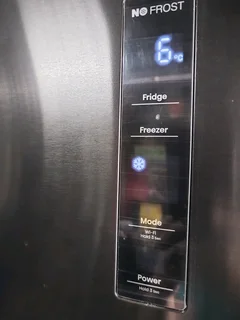 Hisense 631l fridge freezer metallic