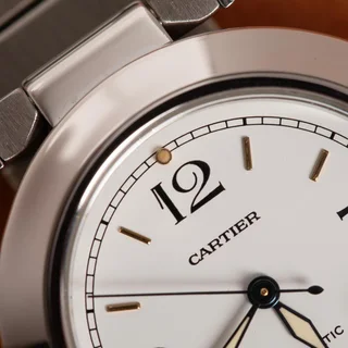 Topwatch Cartier Pasha White Dial W31015M7 R44900
