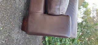 CORICRAFT 2 seater Leather Couch Petite Kariba in Milano Brown colour 180cm long