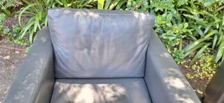 KLOOFTIQUE Inspired 1 Seater Armchairs Full Leather Graphite Grey colour 4k each