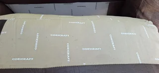 BRAAI ROOM 230cm Coricraft Leather Couch Afrique Range Zambezi Brown colour