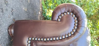 230cm Coricraft Leather Very Heavy seater Afrique Range in Milano Dark Brown color