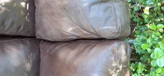 230cm Coricraft Leather Very Heavy seater Afrique Range in Milano Dark Brown color