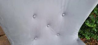 Eva 70cm Classic Velvet Material Modern Styled Wingback 1 seater Chair Steel Grey colour