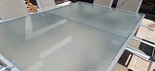 Aluminum Patio Set Rectangular Table Eight Chairs Outdoor Garden Patio Set