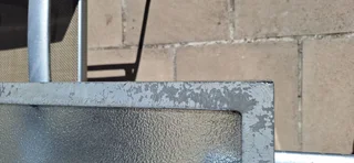 Aluminum Patio Set Rectangular Table Eight Chairs Outdoor Garden Patio Set