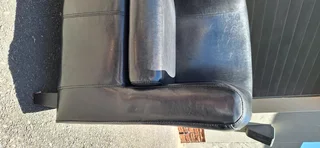 Pleather Milano Black Tub Chair