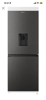 Hisense 222L Fridge with Water Dispenser – Dark Grey