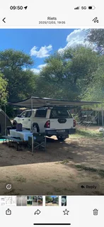 Alu-Cab 270 Degrees awning with Sides and additional brackets