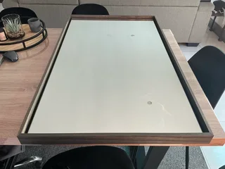 Wooden Floating Mirror 1045x645