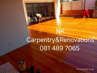 For all your Carpentry work and Renovations