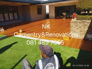 For all your Carpentry work and Renovations