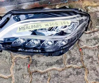 Mercedes Benz W205 LED Head light For Sale WhatsApp 0604363316