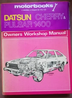 Datsun Cherry Pulsar Workshop Manual (Price Includes Postage)