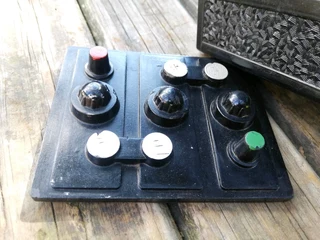 Vintage Bartleite Battery Money Box (Price Includes Postage)