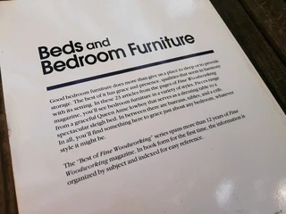Fine Woodworking Beds and Bedroom Furniture Guide