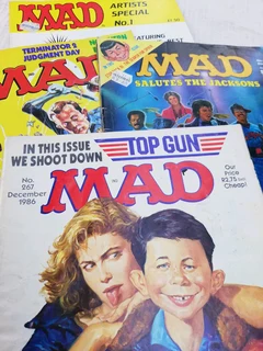 Vintage Mad Magazines (Price Includes Postage)