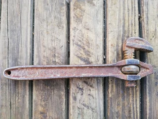 Vintage Reversable Pipe Wrench (Price Includes Postage)