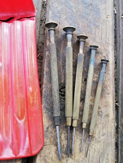 Watchmakers Brass Screwdrivers (Price Includes Postage)