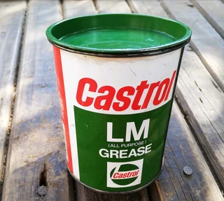 Vintage Castrol Grease Tin