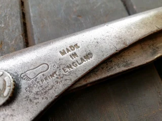 Vintage Footprint Pipe Wrench (Price Includes Postage)
