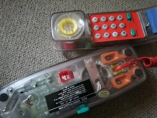 80s 90s Clear Telephone (Price Includes Postage)