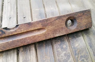 Vintage John Rabone and Sons Wooden Spirit Level (Price Includes Postage)