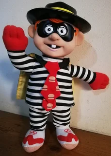 McDonalds Hamburglar Doll (Price Includes Postage)
