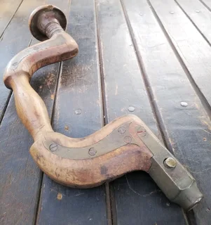 Antique Wood Bit Brace (Price Includes Postage)