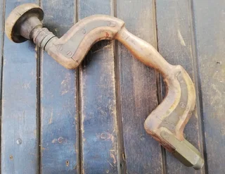 Antique Wood Bit Brace (Price Includes Postage)