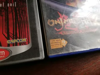 PS2 Resident Evil 4 and Onimusha 2 (Price Includes Postage)