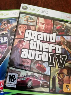 Xbox 360 Grand Theft Auto 4 Live and Crackdown (Price Includes Postage)